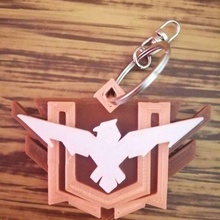 free medal free heroic free fire 3d print model - Mito3D