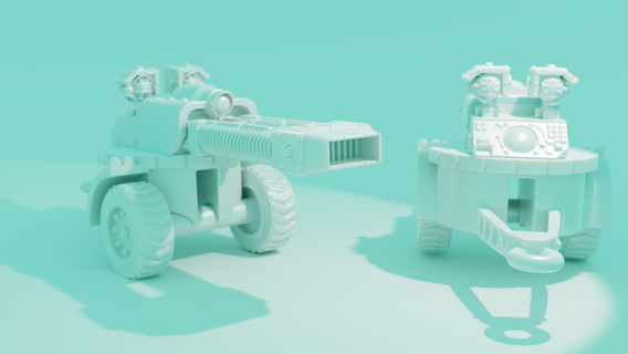 Bedava minyatür volkit heykelcik figürinler saldırı masa tabak d tank dnd sci fi mekanik minyatürler silah savaş oyunları oyunu tabanca masaüstü rpg oyun carronade 3d print model - Mito3D