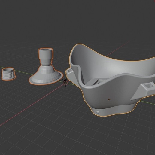 free model mask gadget 3D print model - Mito3D
