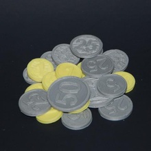 free money various math quarter penny nickle makerbotacademymath dime coins cents cash boardgame 3d print model - Mito3D