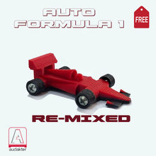 free remixed - desing -toy racing car 3d print model - Mito3D