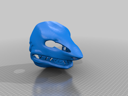 livre Tubarão fursuit headbase cabeça Diversos categorizado 3d print model - Mito3D