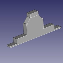 freecad 4040 fente rail insérer outil 3d print model - Mito3D