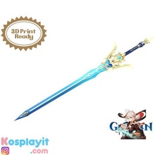 libertad jurado espada digital 3d modelo genshin impacto impresión stl cosplay kazuha juego 3d print model - Mito3D