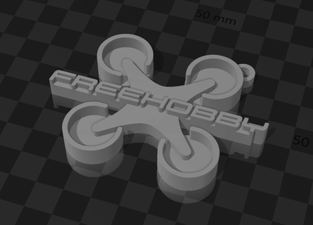 freehobby keychain 3d printing  3d print model - Mito3D