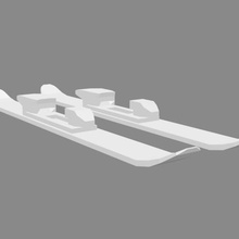 freeride kayak aracı spor malzeme freestyle 3d print model - Mito3D