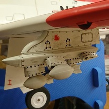 freewing t-45 astore pilone bombe gioco 3d print model - Mito3D