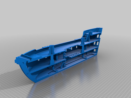 fregatte 2 master schiff ship 3d printing 3d print model - Mito3D