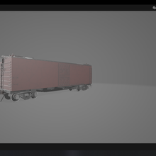 freight wagon locomotives 3d print model - Mito3D
