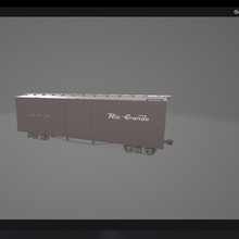 freight wagon locomotives 3d print model - Mito3D