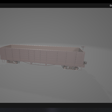 cargaison wagon locomotives 3d print model - Mito3D