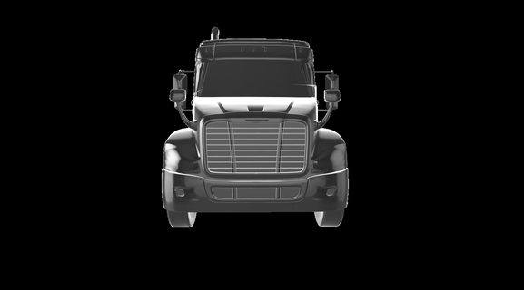 freightliner cascadia 2012 macchine camion macchina petroliera trattore commerciale veicolo autocarro lkw 3d print model - Mito3D