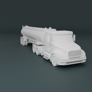 cargo ligne colombie camion pétrolier soeurna réservoir 3d print model - Mito3D