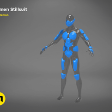 fremen stillsuit duna 2020 juego el traje la armadura cosplay ciencia-ficción sci-fi gratuita de fantasía atreides arrakis accesorios herbert 3d print model - Mito3D
