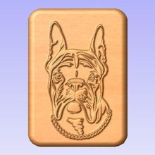 french bulldog various dog cnc relief 3d 3d print model - Mito3D