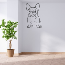 french bulldog keychain + wall art art keychain french bulldog bulldog wall art decoration 3d print model - Mito3D