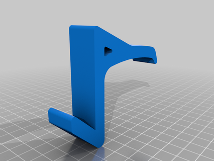 french cleat earmuffs hanger 3d printing 3d print model - Mito3D