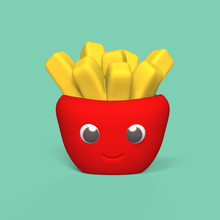 french fries 3d print model - Mito3D