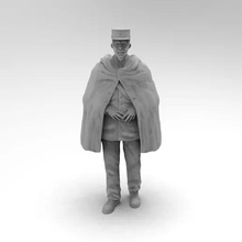 french policeman wwii policeman french wwii 3d print model - Mito3D