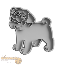 frenchie biscuit coupeur timbre 3d print model - Mito3D