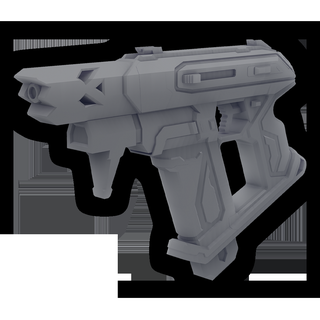 frenesia glitchpop gioco valoroso pistole pistola fucile cecchino bocca Valo tiro caccia sub mitragliatrice 3d print model - Mito3D