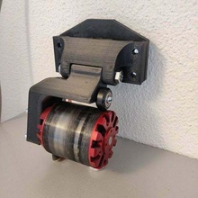 friction drive bicycle motor mount ebike conversion blcd vesc sport_outdoors 3d print model - Mito3D