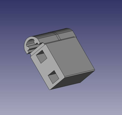 serbest dans block out rulman kör genişletici uzantı ikea değiştirme parçalar yedek tamir etmek kendin yap 3d print model - Mito3D