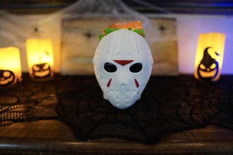 Venerdì 13th Halloween caramella ciotola Jason vorhees ciotole 3d print model - Mito3D