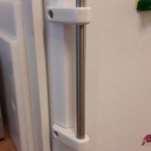 fridge handle replacement upo freezer home 3d print model - Mito3D