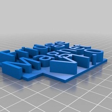 fridge magnet 10 tool 3d printing 3d print model - Mito3D
