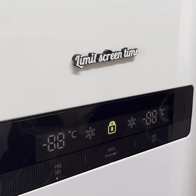 fridge magnetic sentence funny combo home magnet message fun home freezer holder kitchen mothers day notes to-do list motivation happy magnets 3d print model - Mito3D