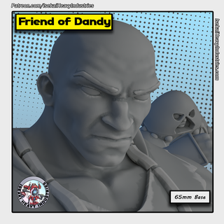 friend dandy marvel crisis protocol x-men juggernaut 3d print model - Mito3D