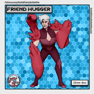 friend hugger Game motu battlegrounds she-ra scorpia 3d print model - Mito3D