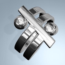 friendship ring jewelry rings 3d print model - Mito3D