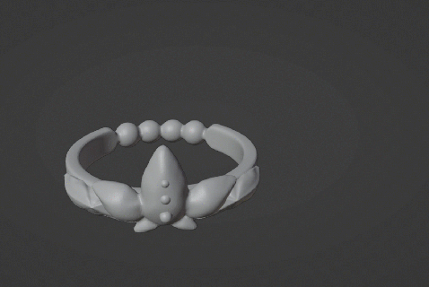 congelar anel 3d print model - Mito3D