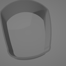fries cookie cutter 3d print model - Mito3D