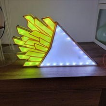 fries french led lamp 3d print model - Mito3D