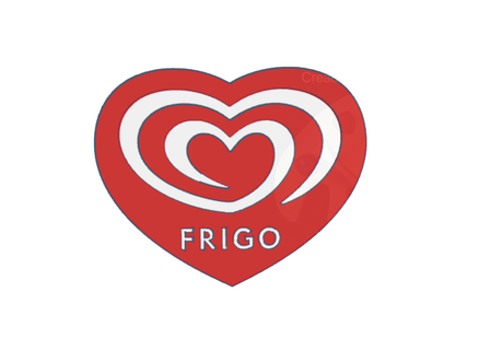 frigo logo 3d print model - Mito3D