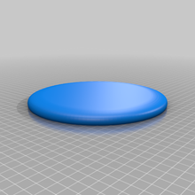 frisbee flying toy 3d print model - Mito3D