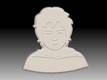 frodo solid shampoo mold soap pump bathbombs bathbomb bombs bath shampoo solid solidshampoo soap press mould mold frodo frodo baggins thelordoftherings movie books fiction  3d print model - Mito3D