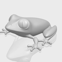 frog various car chair tree table sofa character game exterior human interior people girl house miniatures figurines sculpture animal zoo mammal dog 3d print model - Mito3D