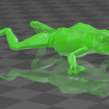 frog game happy toys kid 3d print model - Mito3D