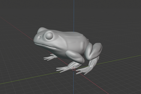 frog frog  3d print model - Mito3D