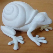 frog + snail game animals creature chimera 3d print model - Mito3D