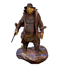frog cowboy officer 3d model stl printing cnc router print game police relief weapon guns west battle western gunman hat guy outlaw body armour jetpack sculptures 3d print model - Mito3D