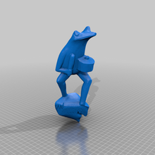 rã gerado revopoint pop arte animal varreduras réplicas 3d print model - Mito3D