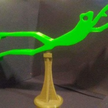 frog leap studios-logo Kunst 2d-Kunst 3d print model - Mito3D