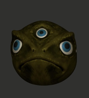 frog mask 3d print model - Mito3D