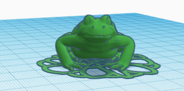 grenouille tampon cool impressionnant 3d print model - Mito3D