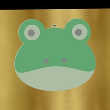 frog pendant jewelry 3d print model - Mito3D